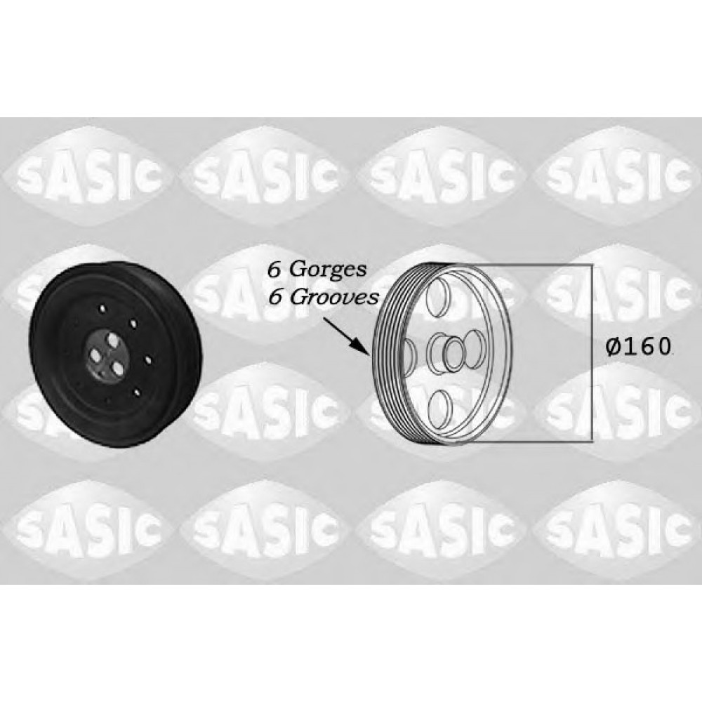 SKRIEMULYS FORD MONDEO III, TRANSIT 2.0D/2.2D 08.00-03.07