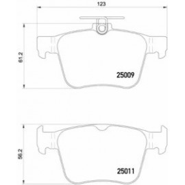 STABDŽIŲ TRINKELIŲ KOMPLEKTAS AUDI A3,VW GOLF VII 1.0-2.0D 04.12-