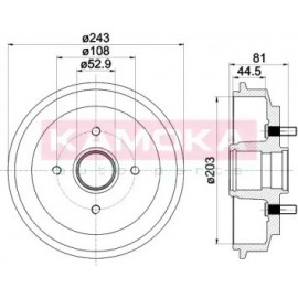 STABDŽIŲ BŪGNAS FORD FIESTA IV (JA_, JB_) 08/95-01/02 FIESTA V (JH_) 11/01-