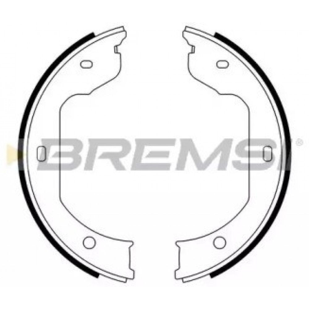 STABDŽIŲ TRINKELIŲ KOMPLEKTAS BMW E46/E65/E66/X3/X5,VW T5,VW TOUAREG 02-