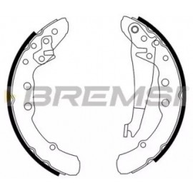 STABDŽIŲ TRINKELIŲ KOMPLEKTAS AUDI 80/100 84-,VW PASSAT GALAS BŪGNAI 91-