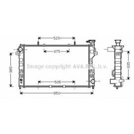 RADIATORIUS CHRYSLER VOYAGER 3.3-3.8 01-