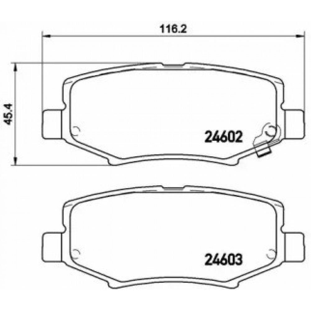 STABDŽIŲ TRINKELIŲ KOMPLEKTAS JEEP/DODGE