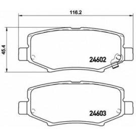 STABDŽIŲ TRINKELIŲ KOMPLEKTAS JEEP/DODGE