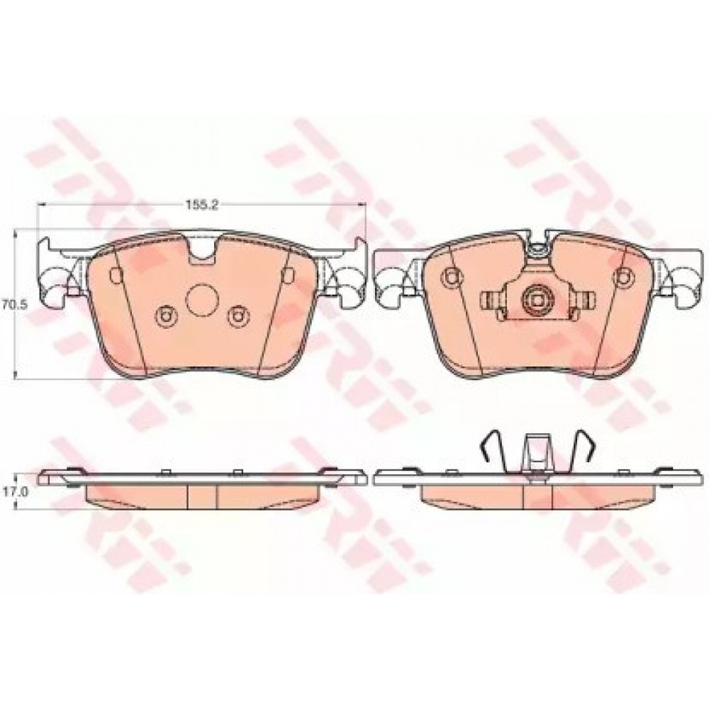 STABDŽIŲ TRINKELIŲ KOMPLEKTAS CITROEN,OPEL,PEUGEOT 1.2-2.0D 02.13-