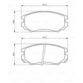 STABDŽIŲ TRINKELIŲ KOMPLEKTAS HONDA HYUNDAI  KIA OPIRUS 1.6-3.8 01.05-05.13