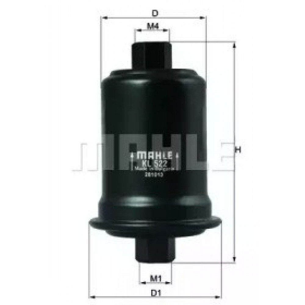 KURO FILTRAS HYUNDAI LEXUS ES, GS, LS 1.8-4.0 08.88-10.16