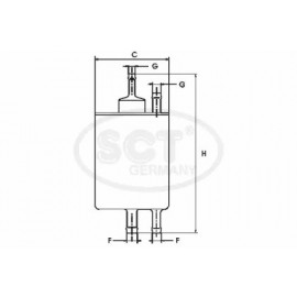 KURO FILTRAS AUDI A4 1.8 00-