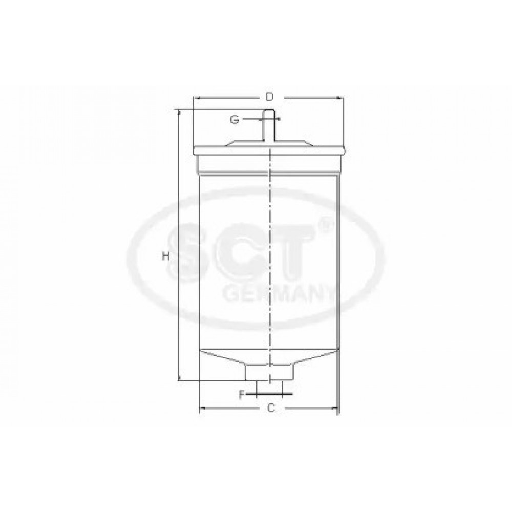 KURO FILTRAS MITSUBISHI GALANT 96-00