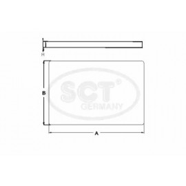 SALONO FILTRAS MB W169/W245 04-