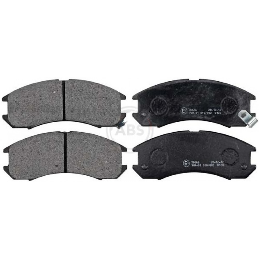 STABDŽIŲ TRINKELIŲ KOMPLEKTAS MAZDA 626 87-96 PRIEKIS