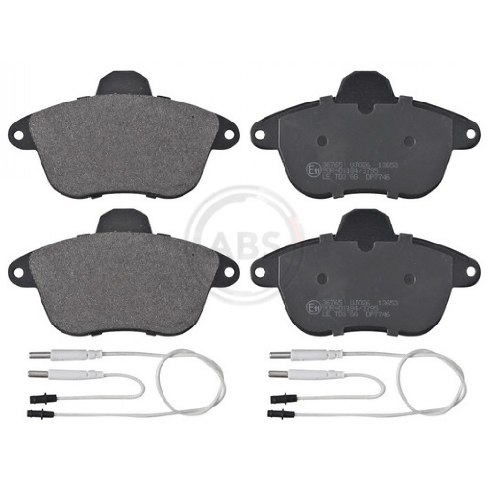 STABDŽIŲ TRINKELIŲ KOMPLEKTAS PEUGEOT 605,CITROEN XM 90-