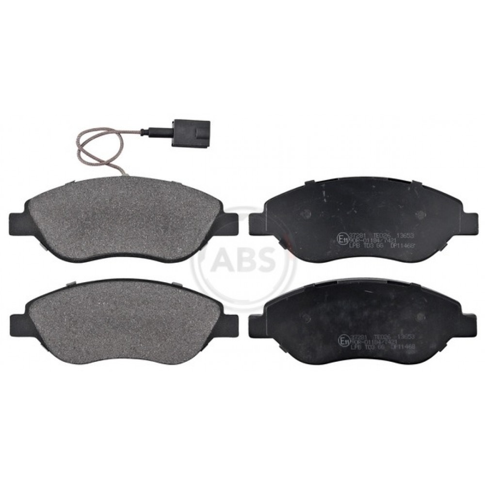 STABDŽIŲ TRINKELIŲ KOMPLEKTAS FIAT STILO 01-