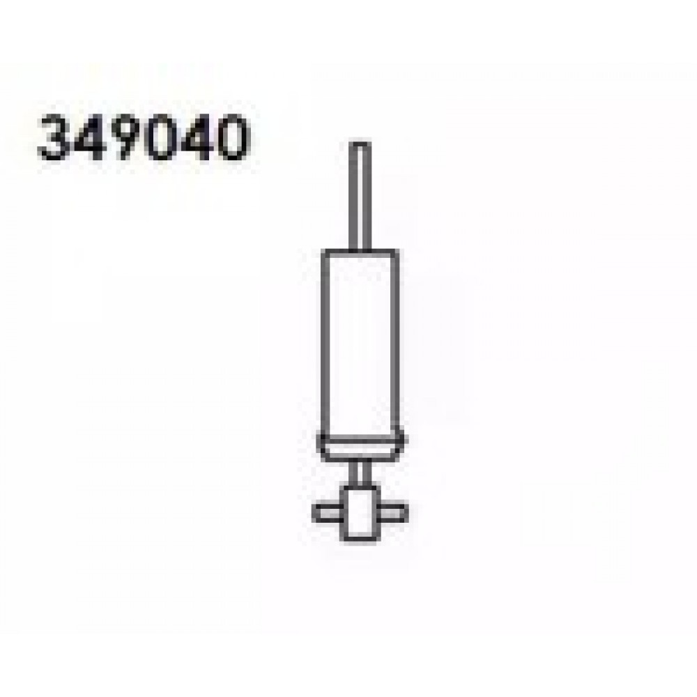 AMORTIZATORIUS CITROEN C-CROSSER, C-CROSSER ENTERPRISE; MITSUBISHI OUTLANDER II; PEUGEOT 4007 2.0-3.0 11.06-