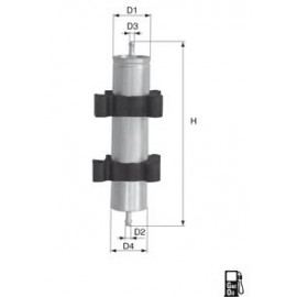 KURO FILTRAS LAND ROVER FREELANDER 98-