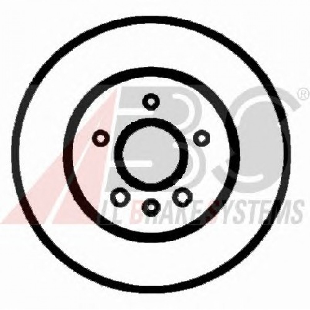 STABDŽIŲ DISKAS AUDI A3,VW GOLF 4,BORA,ŠKODA