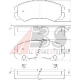 STABDŽIŲ TRINKELIŲ KOMPLEKTAS OPEL FRONTERA 98-/OPEL MONTEREY