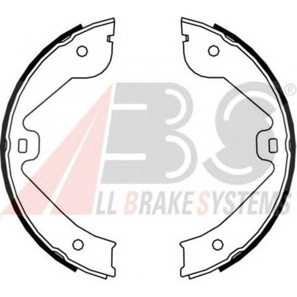 STABDŽIŲ TRINKELIŲ KOMPLEKTAS VW TOUAREG 02-/AUDI Q7/MB W164