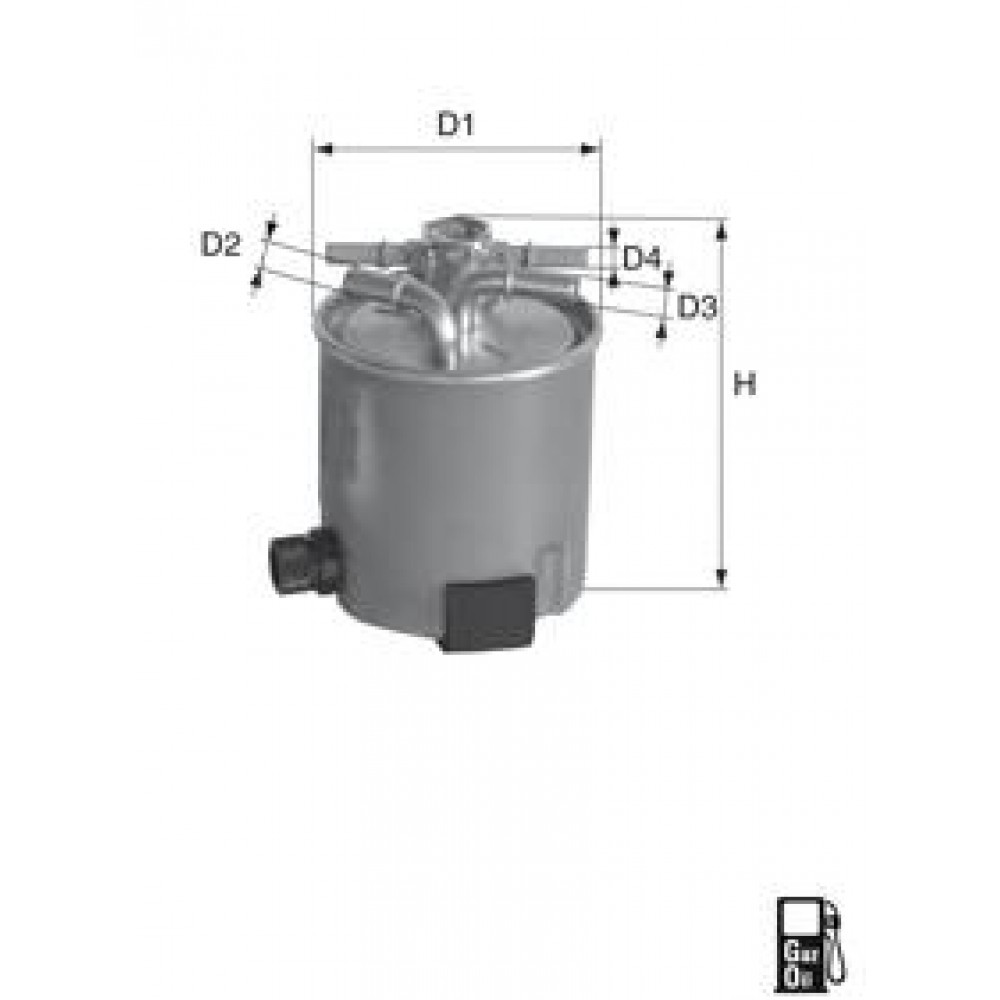 KURO FILTRAS RENAULT MEGANE 1.5/2.0DCĮ 05-