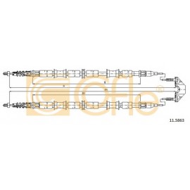 TROSAS RANK.STAB.OPEL ASTRA G 00-03