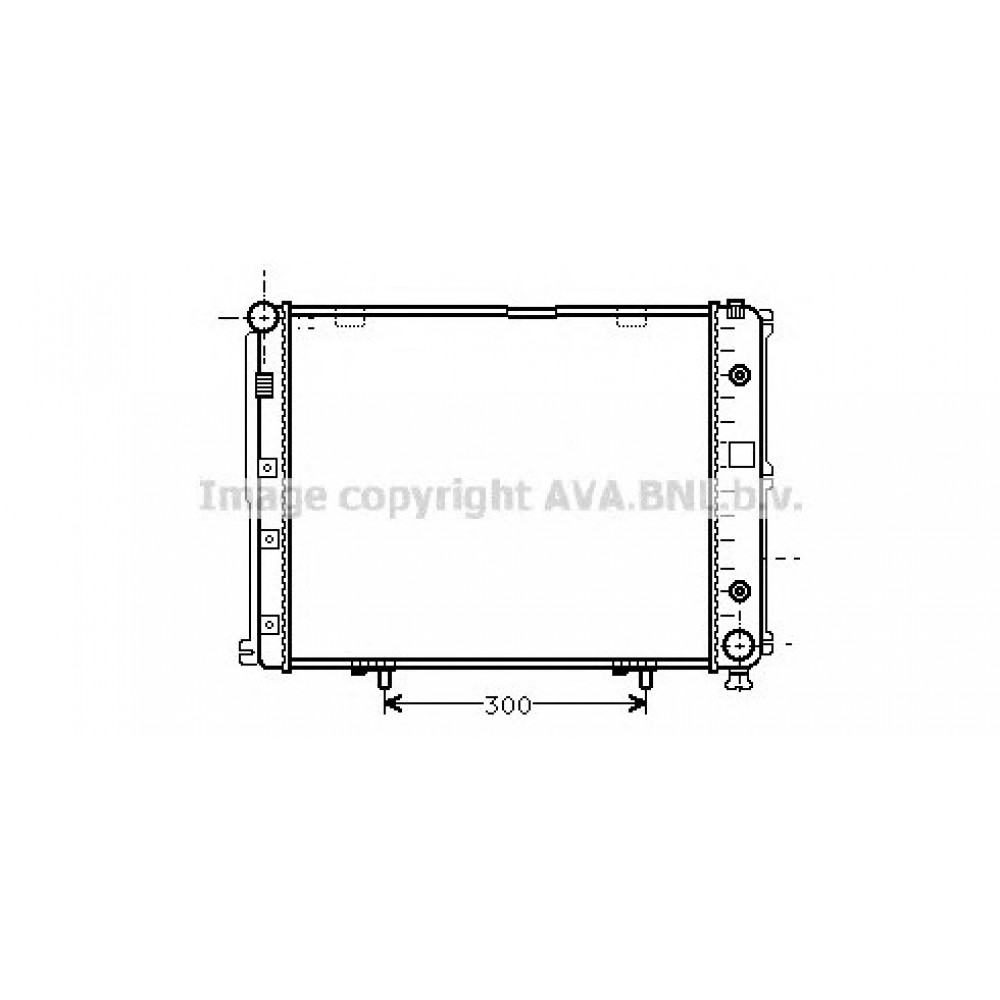 RADIATORIUS MB 124 OM601-603