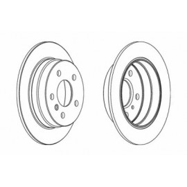 STABDŽIŲ DISKAS MB W169/W245 04-
