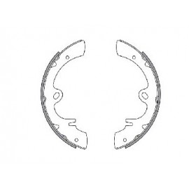 STABDŽIŲ TRINKELIŲ KOMPLEKTAS NISSAN URVAN GALAS