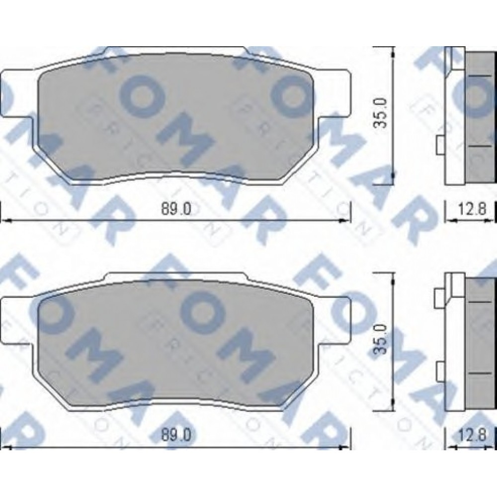 STABDŽIŲ TRINKELIŲ KOMPLEKTAS HONDA ACCORD,CIVIC,ROVER GALAS