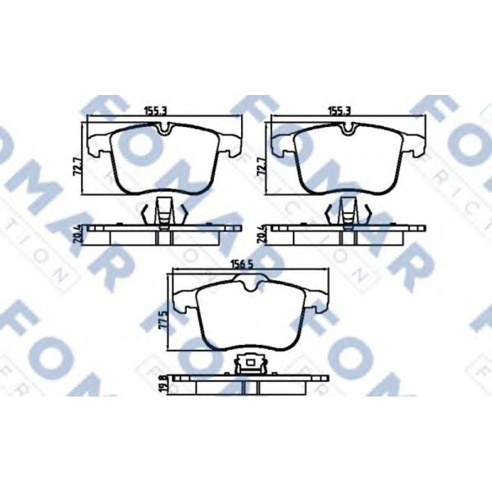 STABDŽIŲ TRINKELIŲ KOMPLEKTAS OPEL VECTRA C 02-,FIAT CROMA 05-