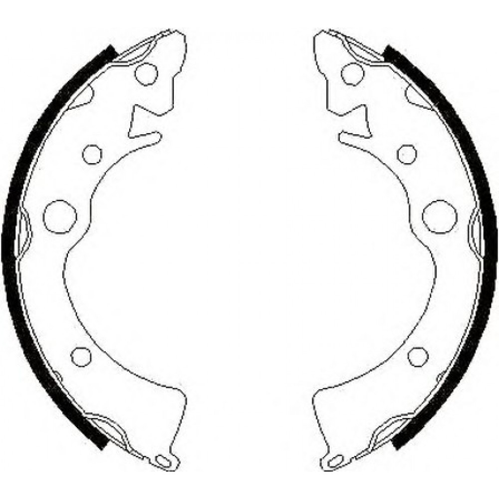 STABDŽIŲ TRINKELIŲ KOMPLEKTAS HONDA CIVIC 1.2/1.3/1.5