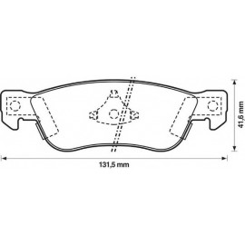 STABDŽIŲ TRINKELIŲ KOMPLEKTAS ISUZU TROOPER 2.6-2.8 87- GALAS