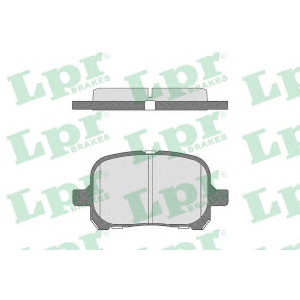 STABDŽIŲ TRINKELIŲ KOMPLEKTAS TOYOTA CAMRY 96-01,PREVIA 00- PR.