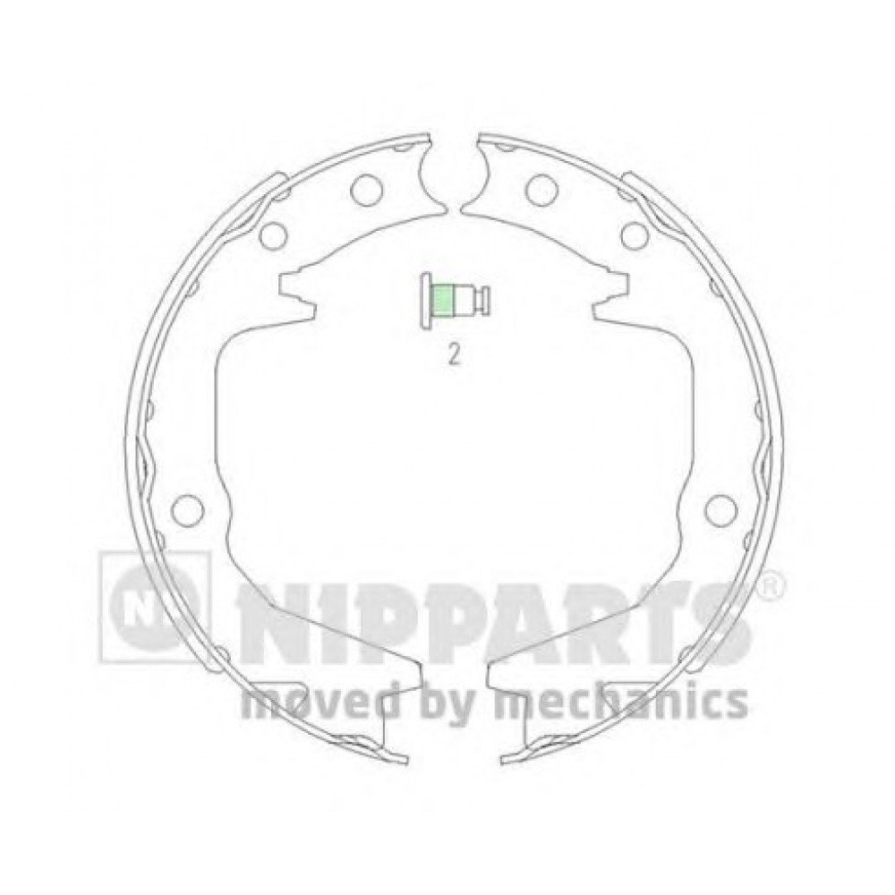 STABDŽIŲ TRINKELIŲ KOMPLEKTAS MITSUBISHI GALANT 96-,LANCER