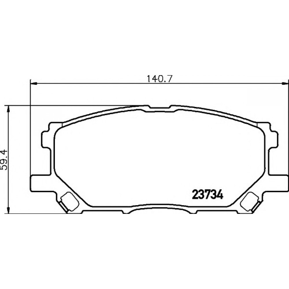 STABDŽIŲ TRINKELIŲ KOMPLEKTAS LEXUS RX300/RX400 03- PRIEKIS