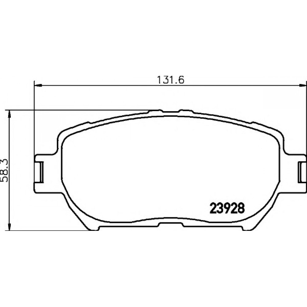 STABDŽIŲ TRINKELIŲ KOMPLEKTAS TOYOTA CAMRY 01-