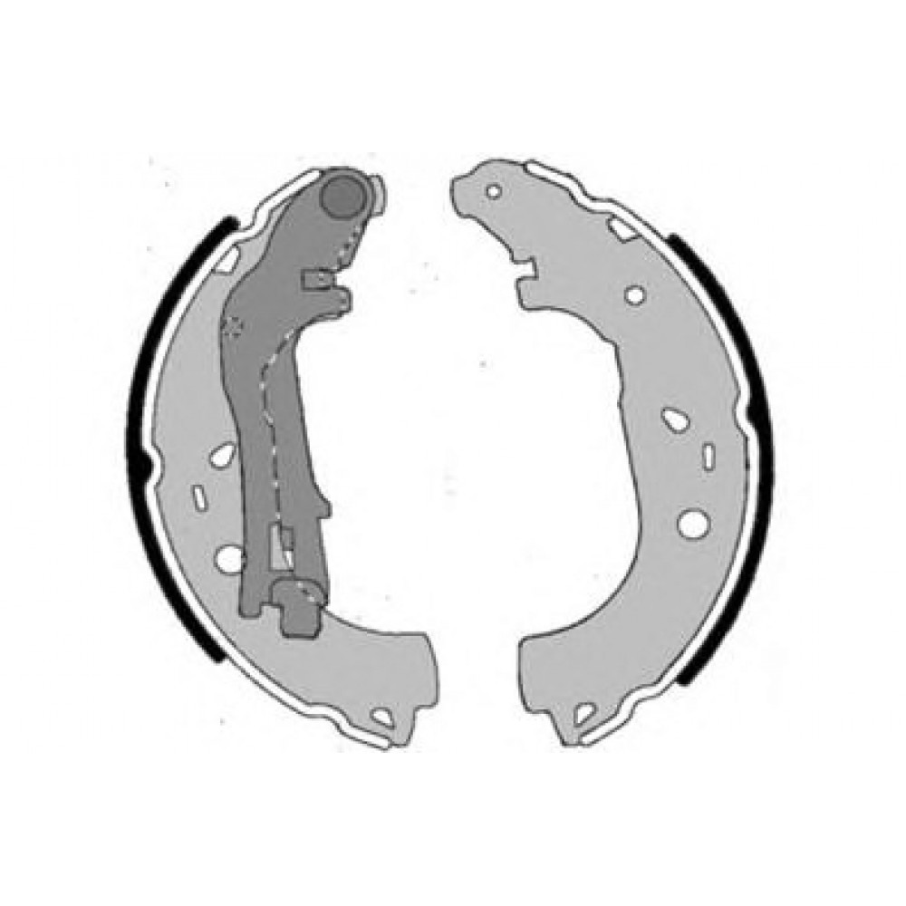 STABDŽIŲ TRINKELIŲ KOMPLEKTAS FIAT IDEA 03-