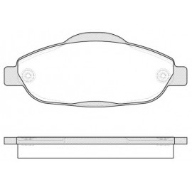 STABDŽIŲ TRINKELIŲ KOMPLEKTAS PEUGEOT 308/3008 07-