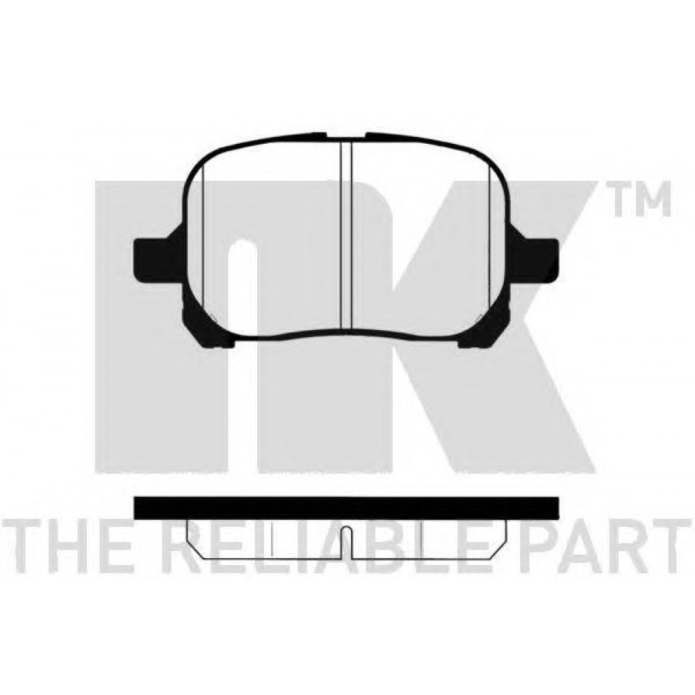 STABDŽIŲ TRINKELIŲ KOMPLEKTAS TOYOTA CAMRY 96-01,PREVIA 00- PR.