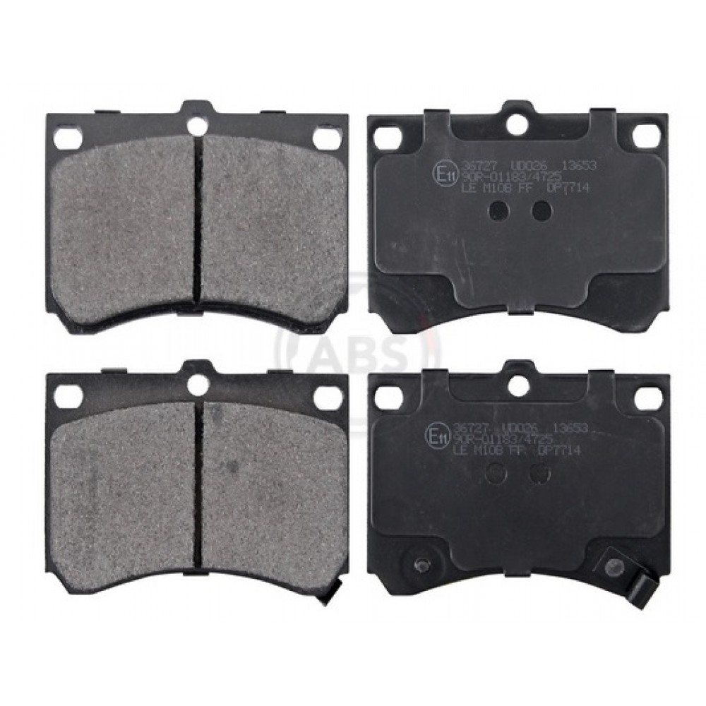 STABDŽIŲ TRINKELIŲ KOMPLEKTAS MAZDA 323 89- PRIEKIS