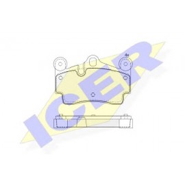 STABDŽIŲ TRINKELIŲ KOMPLEKTAS AUDI Q7 06- , VW TOUAREG 02-, PORSCHE CAYENNE 02- GALAS