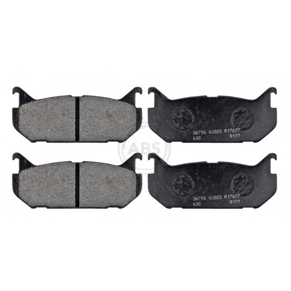 STABDŽIŲ TRINKELIŲ KOMPLEKTAS MAZDA 626 92-,MX6 92-,FORD PROBE 93- GALAS