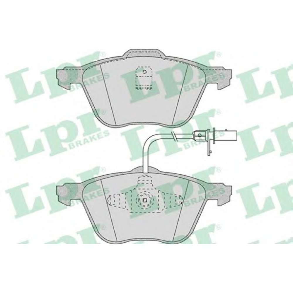 STABDŽIŲ TRINKELIŲ KOMPLEKTAS VW SHARAN,T4,FORD GALAXY,SEAT