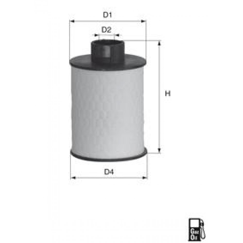 KURO FILTRAS FIAT 2,8JTD 04-/1,3JTD/2,2 HDI