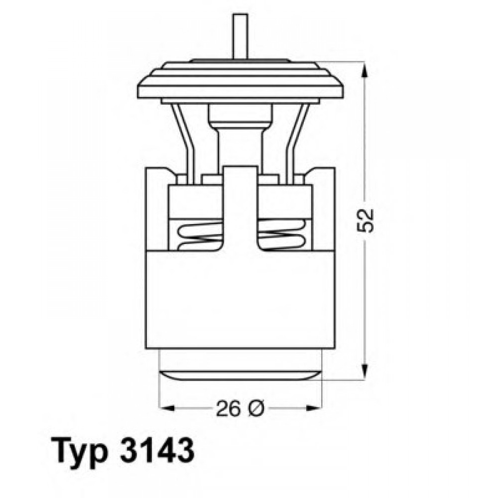 TERMOSTATAS VW VENTO,GOLF,BORA 1.4-1.6