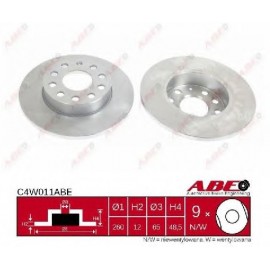 STABDŽIŲ DISKAS AUDI A3,VW GOLF 5,TOURAN VNT.