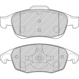 STABDŽIŲ TRINKELIŲ KOMPLEKTAS CITROEN C4,BERLINGO 07- PRIEKIS