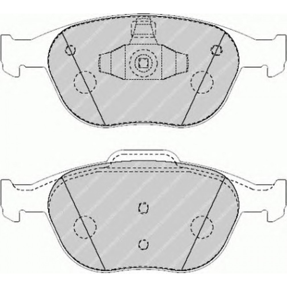 STABDŽIŲ TRINKELIŲ KOMPLEKTAS FORD FOCUS,TRANSIT CONNECT 02-