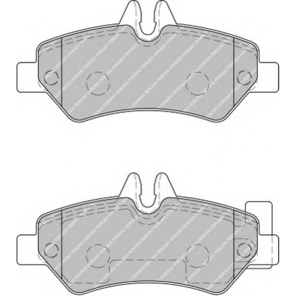STABDŽIŲ TRINKELIŲ KOMPLEKTAS MB SPRINTER,VW CRAFTER 06-