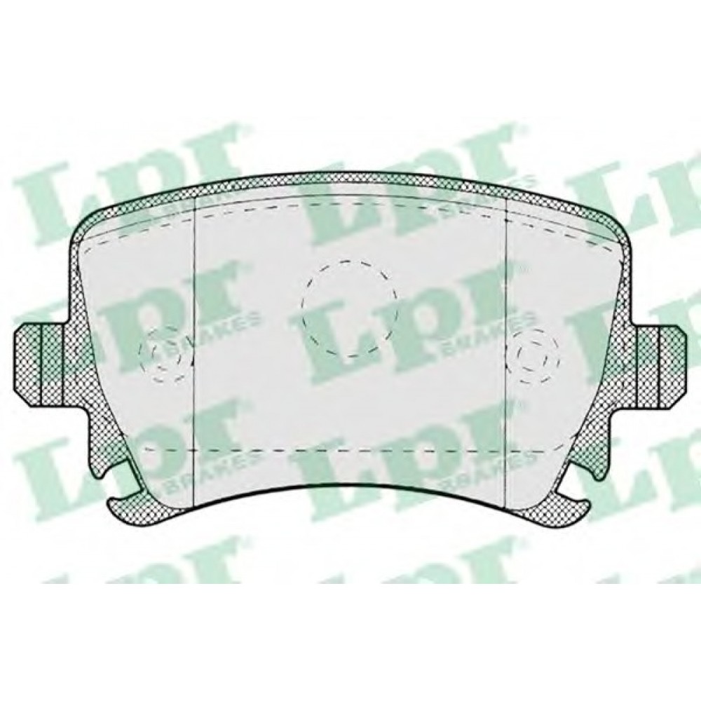 STABDŽIŲ TRINKELIŲ KOMPLEKTAS AUDI A3/A4/A6,ŠKODA OCTAVIA 04-,VW CADDY