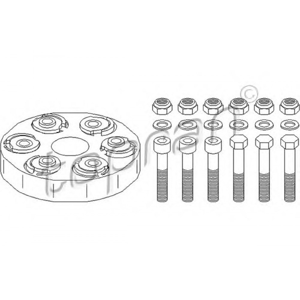 KARDANO MOVA MB 124 2.5-3.0